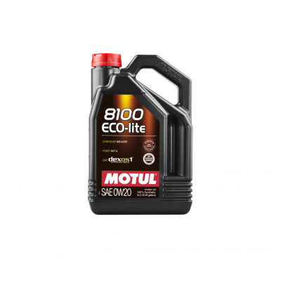 Motul 2018-2022 Ford Mustang GT 8100 ECO-Lite 0W20 Oil Change Kit