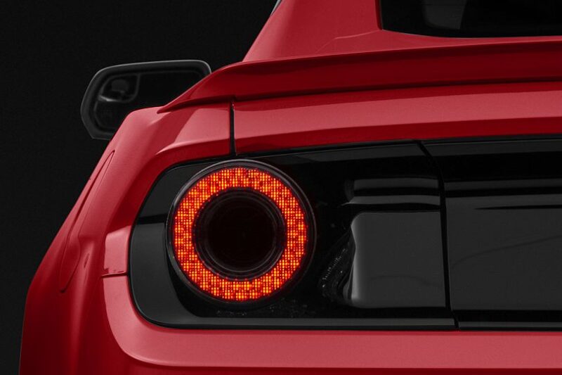 Raxiom 2015-2020 Ford Mustang Halo LED Tail Lights - Smoked