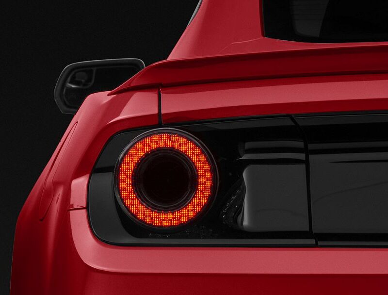 Raxiom 2015-2020 Ford Mustang Halo LED Tail Lights - Smoked
