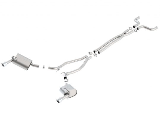 Borla Exhaust 2014-2015 Chevrolet Camaro 3.6L V6 S-Type Cat Back Exhaust