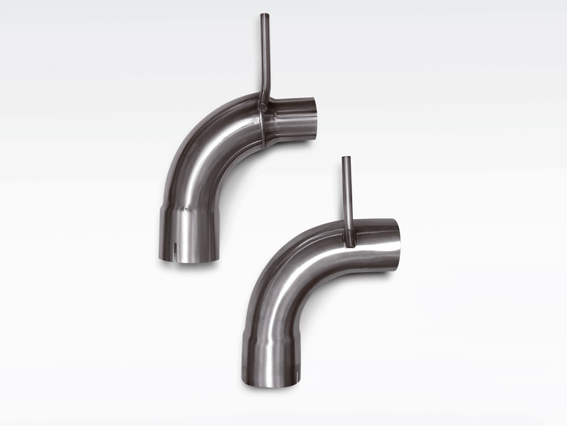 CVF  2015-2023 Ford Mustang EcoBoost Exhaust Connection Adapter for 3" Stainless Steel Downpipe