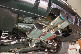 HKS Honda Civic Type R FK8 LEGAMAX Premium Cat Back Exhaust for Porsche 911 - Image 3