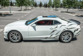 Extreme Online Store EOS Camaro SS Primer Black ZL1 Performance Aerodynamic Full Body Kit for Camaro - Image 3