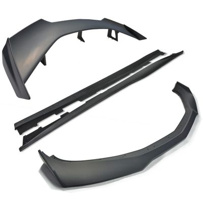 EOS 2016-2018 Chevrolet Camaro SS Primer Black Aerodynamic Full Body Kit | ZL1 1LE Conversion Package