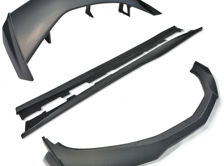 EOS 2016-2018 Chevrolet Camaro SS Primer Black Aerodynamic Full Body Kit | ZL1 1LE Conversion Package