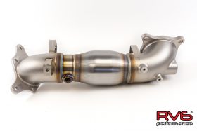 RV6 Performance Honda Civic Type-R FK8 High Temp Catted Downpipe for Porsche 911 - Image 4