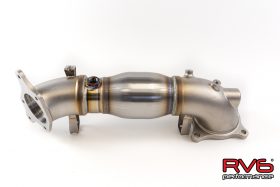 RV6 Performance Honda Civic Type-R FK8 High Temp Catted Downpipe for Porsche 911 - Image 3