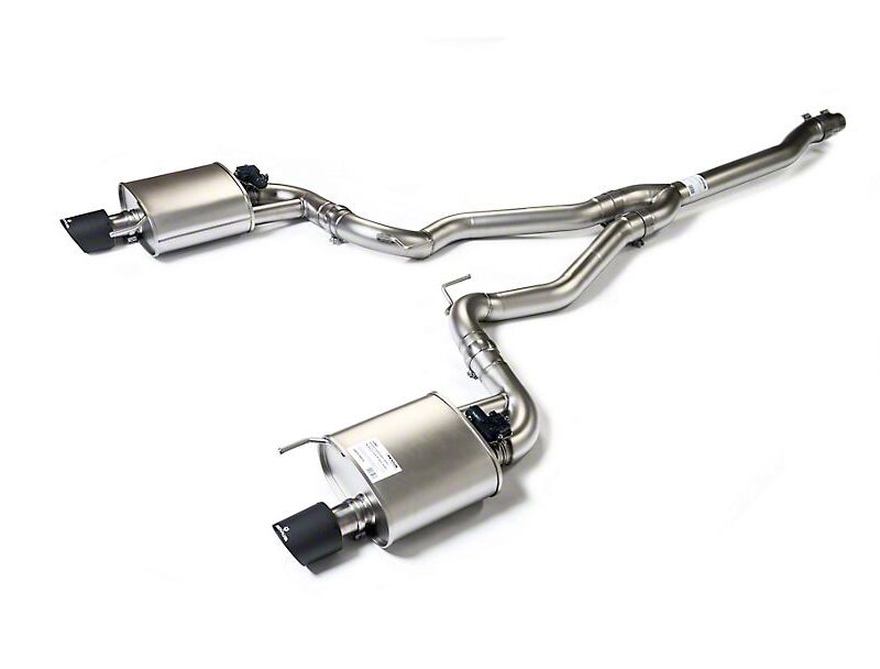 Remus 2015-2021 Ford Mustang EcoBoost Race Active Cat-Back Exhaust with Carbon Fiber Tips
