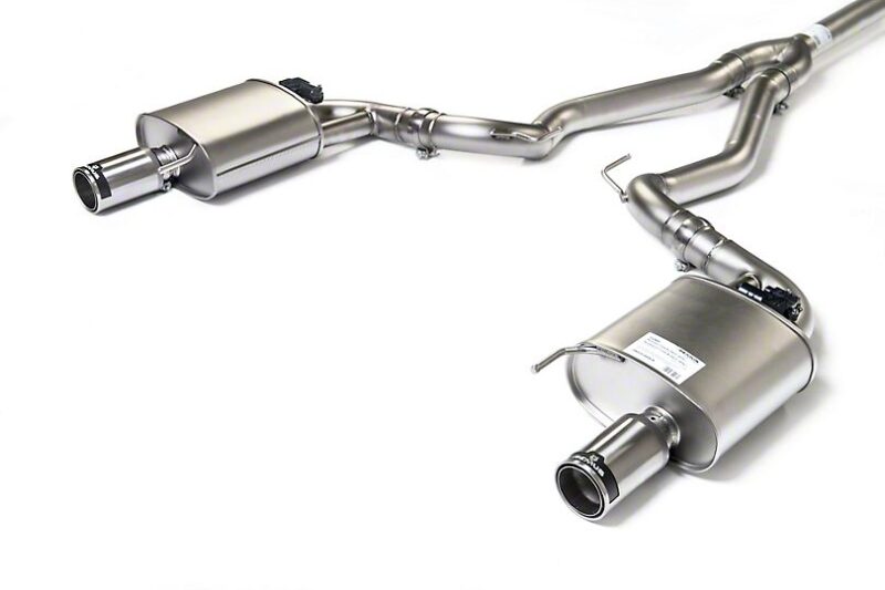 Remus 2015-2021 Ford Mustang EcoBoost Race Active Cat-Back Exhaust with Stainless Tips