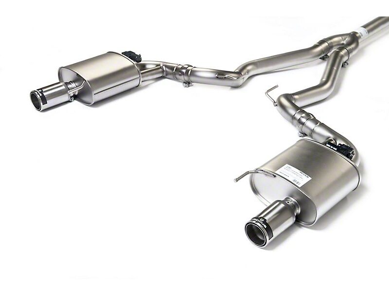 Remus 2015-2021 Ford Mustang EcoBoost Race Active Cat-Back Exhaust with Stainless Tips