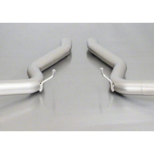 Remus 2015 2020 Ford Mustang EcoBoost Race Cat Back Exhaust with Angled Cut Chrome Tips 3