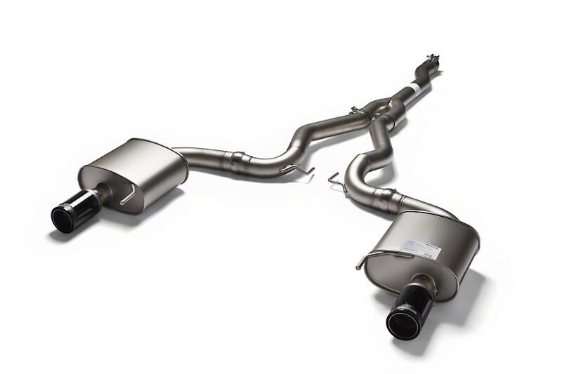 Remus 2015-2021 Ford Mustang EcoBoost Race Cat-Back Exhaust with Black Chrome Tips