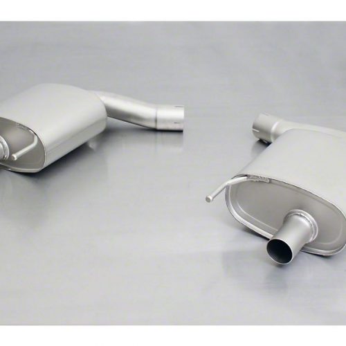 Remus 2015 2020 Ford Mustang EcoBoost Race Cat Back Exhaust with Black Chrome Tips 3