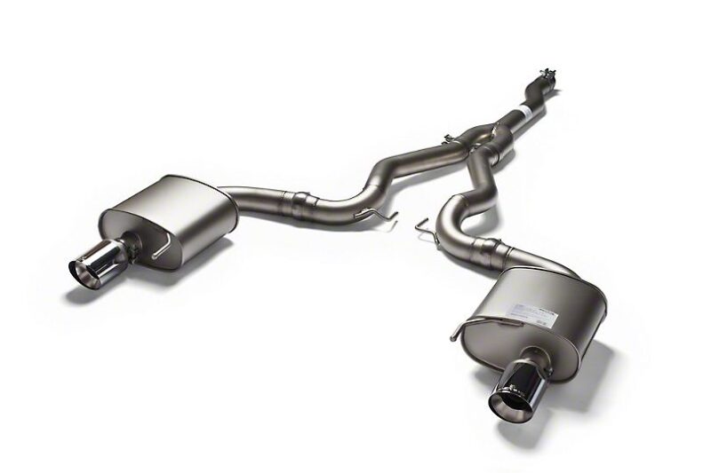 Remus 2015-2021 Ford Mustang EcoBoost Race Cat-Back Exhaust with Straight Cut Chrome Tips