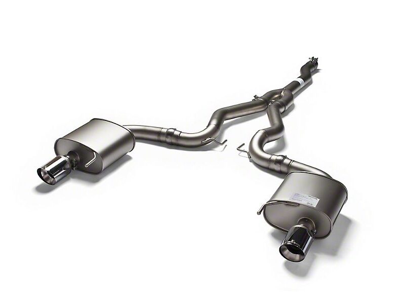 Remus 2015-2021 Ford Mustang EcoBoost Race Cat-Back Exhaust with Straight Cut Chrome Tips