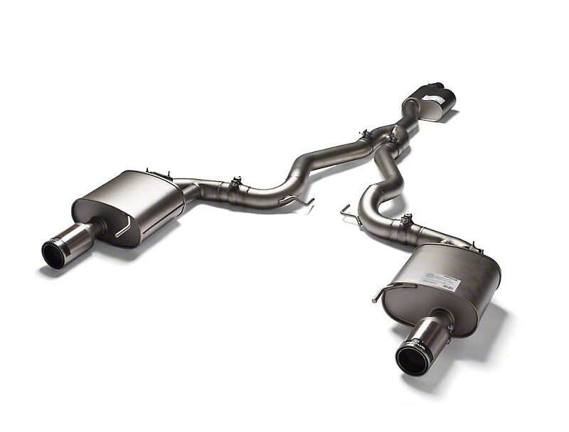 Remus 2015-2021 Ford Mustang EcoBoost Sport Active Cat-Back Exhaust with Stainless Tips