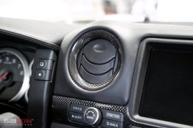 Seibon Carbon GT-R R35 Carbon Fiber Interior Trim Set (6 Pieces) - Image 5