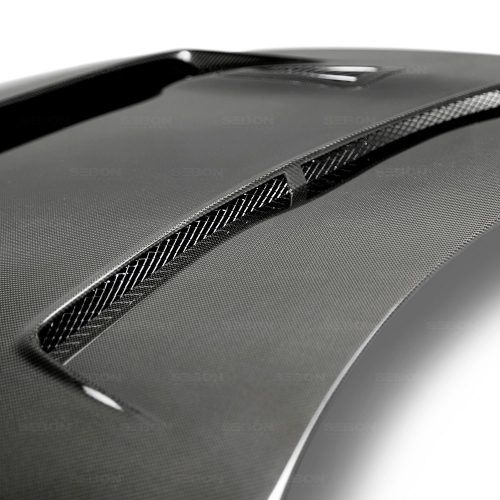 Seibon Carbon 2009 2016 Nissan GT R R35 DV Style Carbon Fiber Hood 1