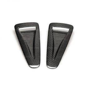 Seibon Carbon GT-R R35 OEM Style Carbon Fiber Hood Air Duct (Pair) for Nissan GT-R - Image 3