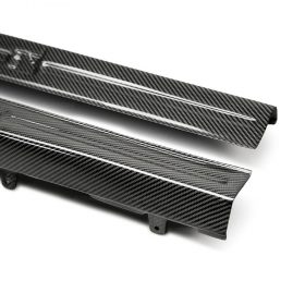 Seibon Carbon GT-R R35 Interior Carbon Fiber Door Sill Plates (Pair) - Image 4