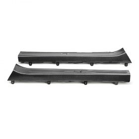 Seibon Carbon GT-R R35 Interior Carbon Fiber Door Sill Plates (Pair) - Image 2