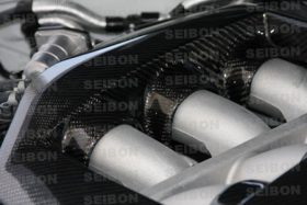 Seibon Carbon GT-R R35 OEM Style Carbon Fiber Engine Cover for Nissan GT-R - Image 5