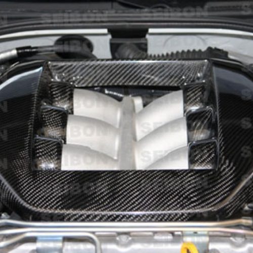 Seibon Carbon 2009 2020 Nissan GT R R35 OEM Style Carbon Fiber Engine Cover 7