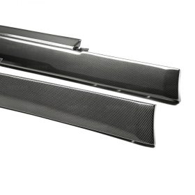 Seibon Carbon GT-R R35 OEM Style Carbon Fiber Side Skirts (Pair) for Nissan GT-R - Image 3