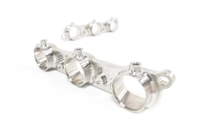 AMS Performance 2009-2020 Nissan GT-R R35 Alpha Performance Billet Exhaust Manifold Flange Kit