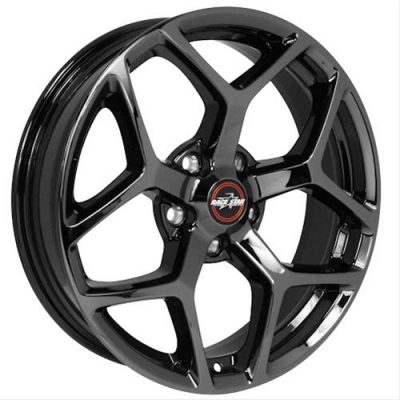 Race Star 95 Recluse Black Chrome Wheels 17" x 10.50" 7.630" Backspace, 5x114.3 1/2" Bolt Pattern