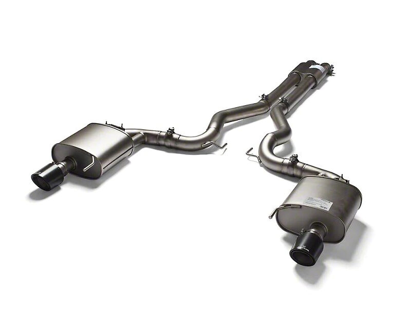 Remus 2015-2017 Ford Mustang GT Racing Active Cat-Back Exhaust with Carbon Fiber Tips
