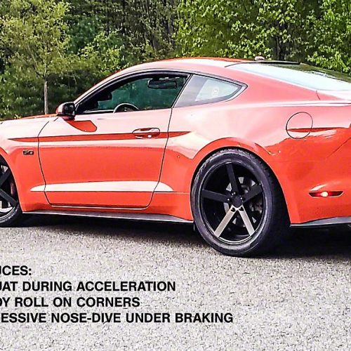 SR Performance 2015 2020 Ford Mustang EcoBoost V6 GT wo Magneride Sport Lowering Springs 2