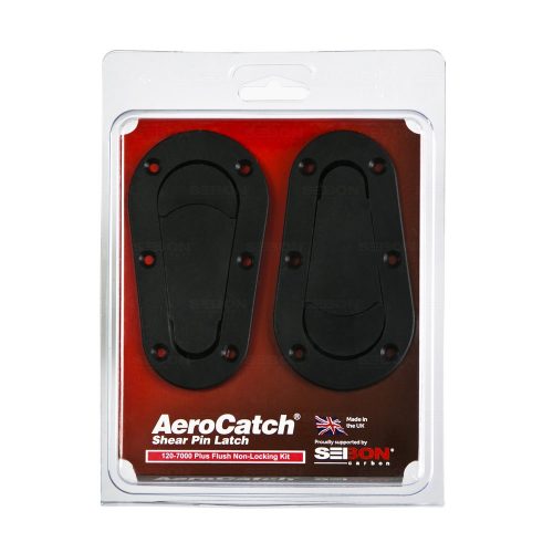 Seibon Carbon 2009 2020 Nissan GT R R35 Edition AeroCatch®Plus Flush Latch and Pin Kit Black 9