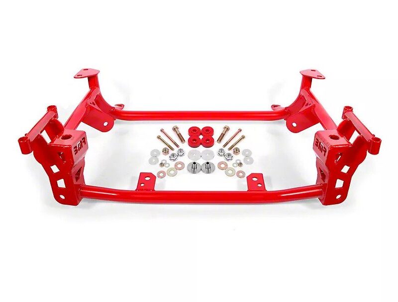 BMR 2015-2021 Ford Mustang Lightweight Front K-Member - Red