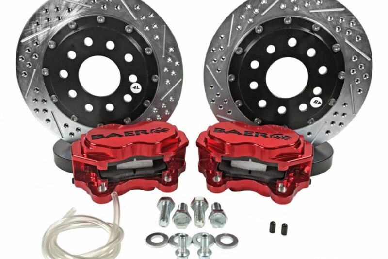 Baer Brakes 2015-2023 Ford Mustang V6 / EcoBoost / GT Deep Stage Drag Race Rear Brake Kit With 11" Rotors SS4