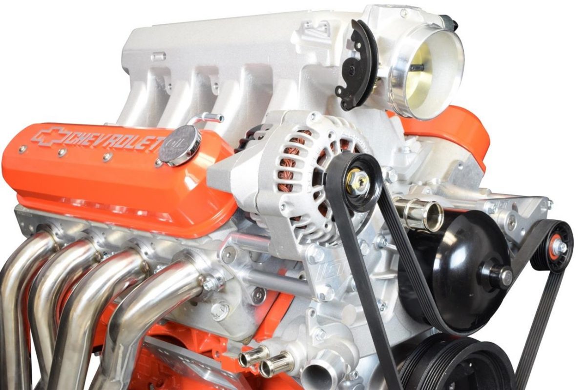 ICT Billet Alternator Bracket, Upper and Lower for Chevrolet LS Kit