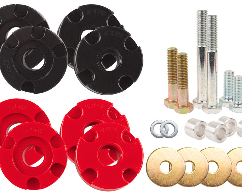 Steeda 2015-2020 Ford Mustang Adjustable Differential Bushing Insert System - Urethane