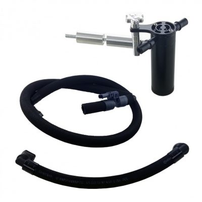 UPR Products 2015-2023 Ford Mustang Ecoboost Clean Side Oil Catch Can Separator Plug N Play