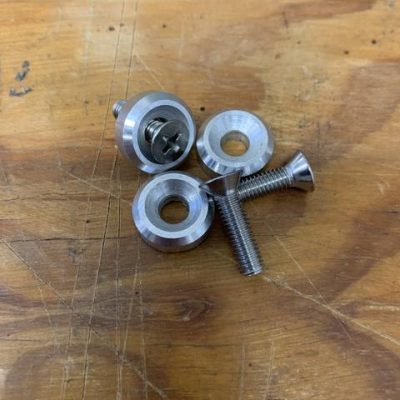 2019 Dodge Challenger Hellcat Redeye Wickerbill 10/32 Billet Upgraded Hardware