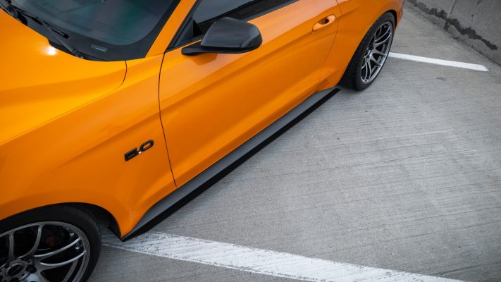 LiquiVinyl 2015-2023 Ford Mustang Side Skirts - V2