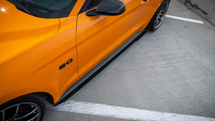 LiquiVinyl 2015-2023 Ford Mustang Side Skirts – V3
