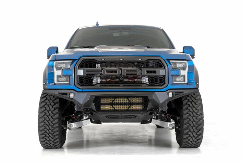 ADD 2017-2020 Ford Raptor Bomber Front Bumper - 20 Inch Lights