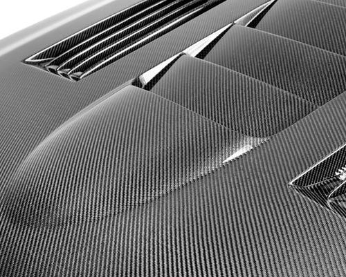 Anderson Composites 2005 2009 Ford Mustang Carbon Fiber Type SS Hood1