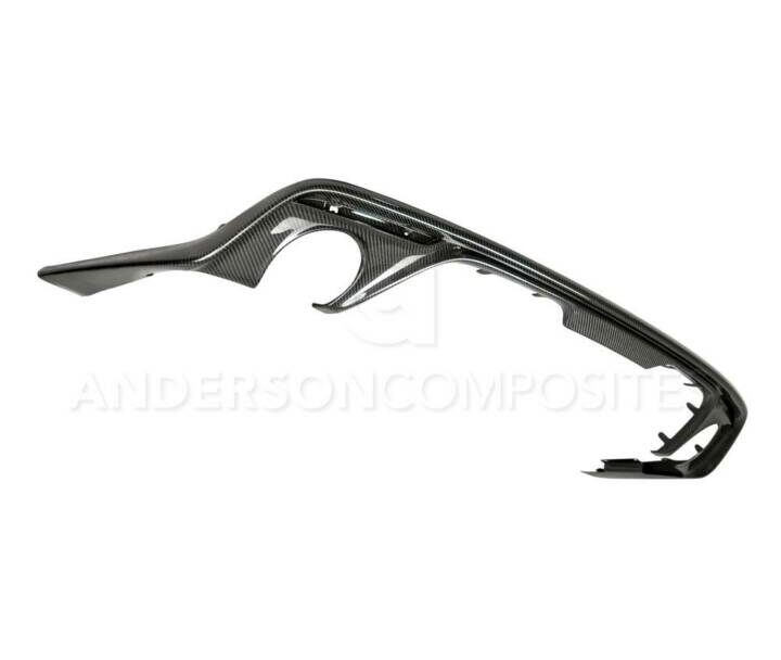 Anderson Composites 2015-2017 Ford Mustang Carbon Fiber Type-OE Rear Valance