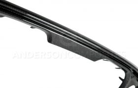 Anderson Composites 2015-2017 Ford Mustang Carbon Fiber Type-OE Rear Valance - Image 3