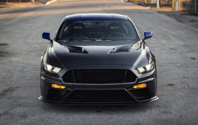 Anderson Composites 2015-2017 Ford Mustang Carbon Fiber Type-TT Ford GT Style Hood