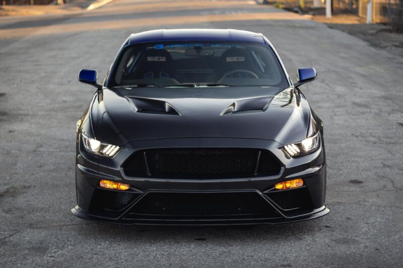 Anderson Composites 2015-2017 Ford Mustang Carbon Fiber Type-TT Ford GT Style Hood