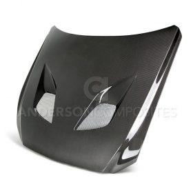 Anderson Composites 2015-2017 Ford Mustang Carbon Fiber Type-TT Ford GT Style Hood - Image 1