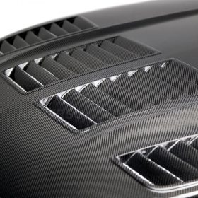 Anderson Composites 2015-2017 Ford Mustang Type-TW Double Sided Carbon Fiber Hood - Image 2
