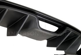Anderson Composites 2015-2017 Ford Mustang Fiberglass Type-AR Rear Diffuser - Image 3